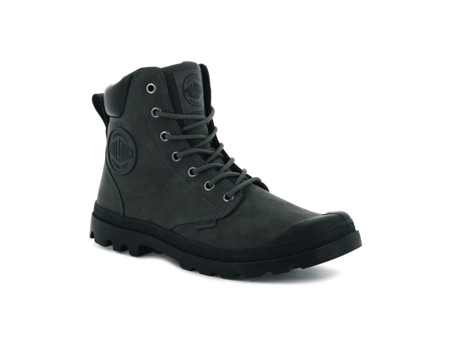 Palladium Pampa Cuff Wp Lux Zwart | NNX589MT