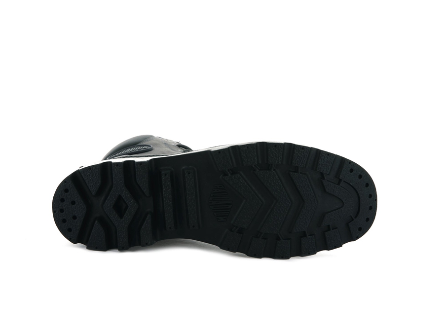 Palladium Pampa Cuff Wp Lux Zwart | NNX589MT