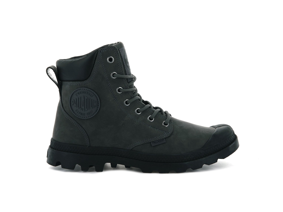 Palladium Pampa Cuff Wp Lux Zwart | NNX589MT