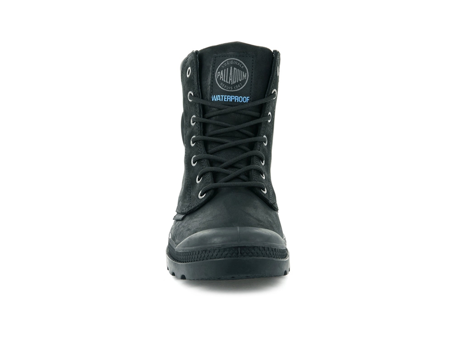 Palladium Pampa Cuff Wp Lux Zwart | SMB4768CZ
