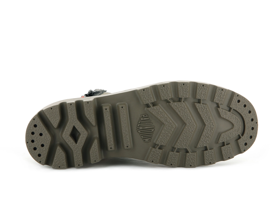 Palladium Pampa Hi Ticket To Earth Groen | AEL9537WF