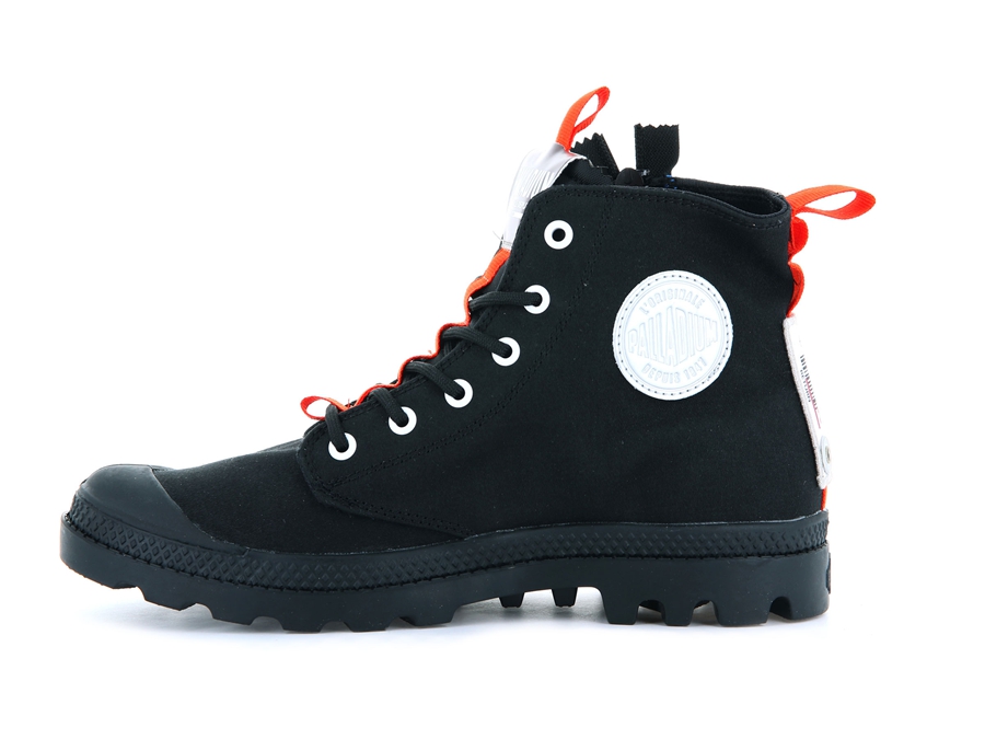 Palladium Pampa Hi Ticket To Earth Zwart | EUB4957DZ