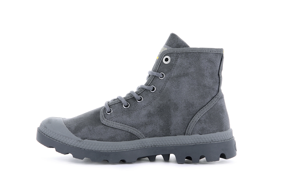 Palladium Pampa Hi Wax Grijs | ICW6970ZW