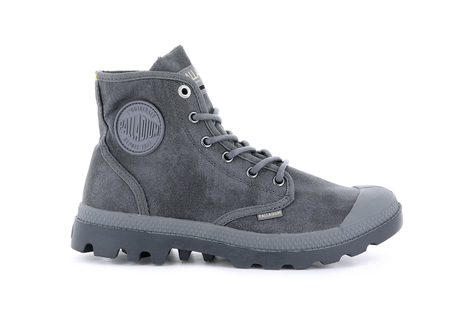Palladium Pampa Hi Wax Grijs | ICW6970ZW