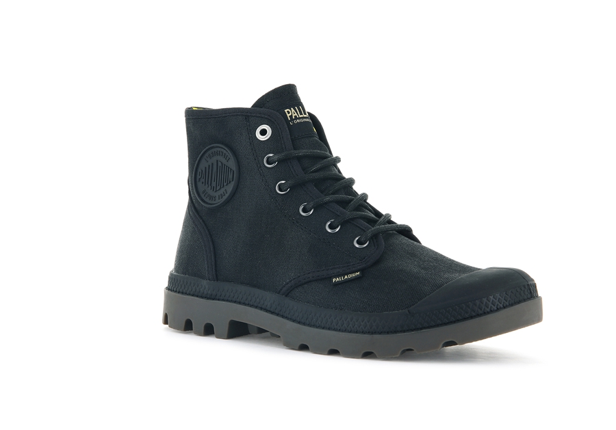 Palladium Pampa Hi Wax Zwart | NAZ7353IL