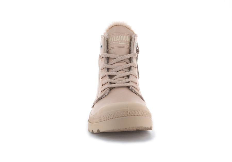 Palladium Pampa Hi Zip Leren S Roze | EOL5988PT