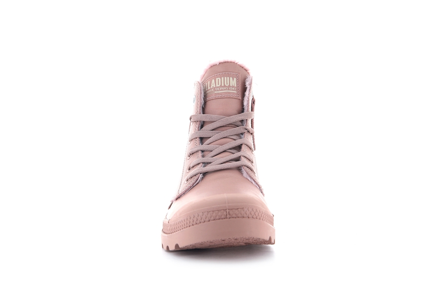 Palladium Pampa Hi Zip Leren S Roze | TGS5860TZ