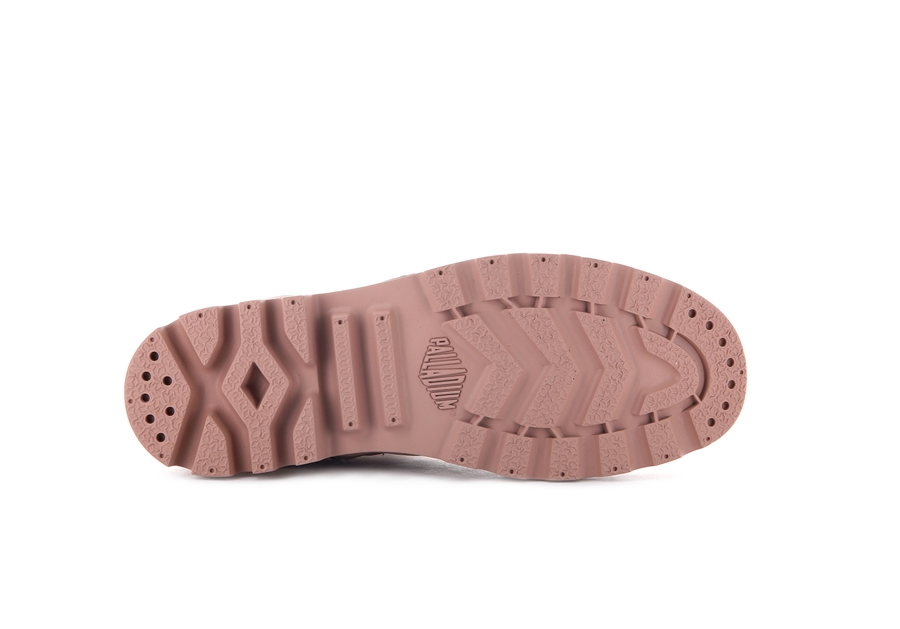 Palladium Pampa Hi Zip Leren S Roze | TGS5860TZ