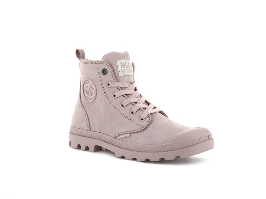 Palladium Pampa Hi Zip Nubuck Roze | MGQ7197TI