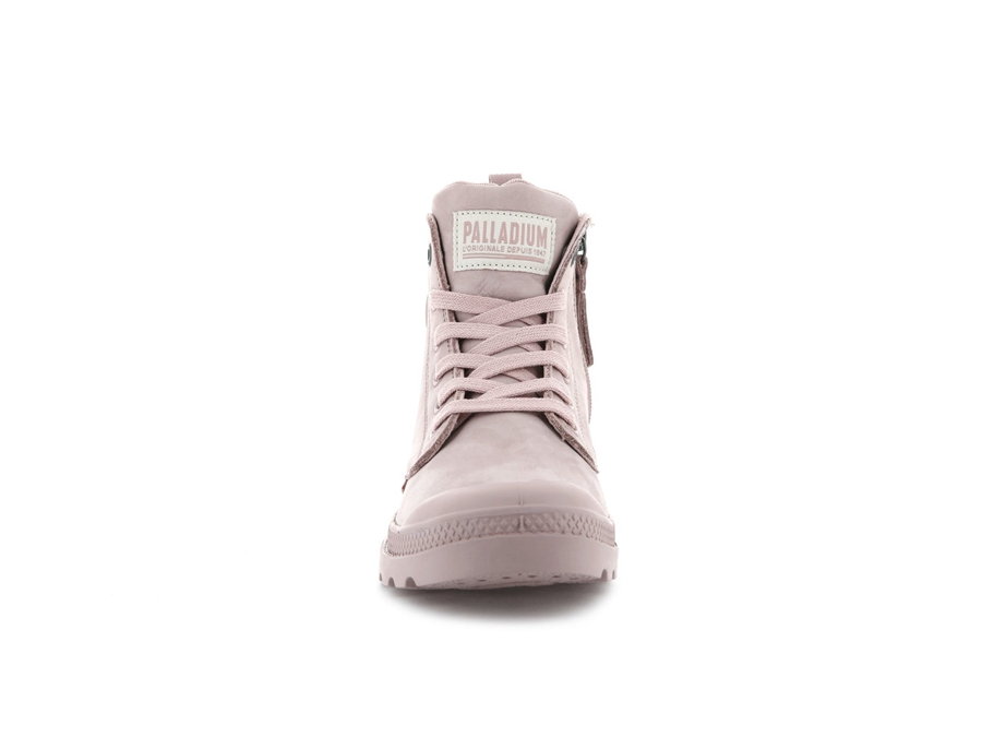 Palladium Pampa Hi Zip Nubuck Roze | MGQ7197TI