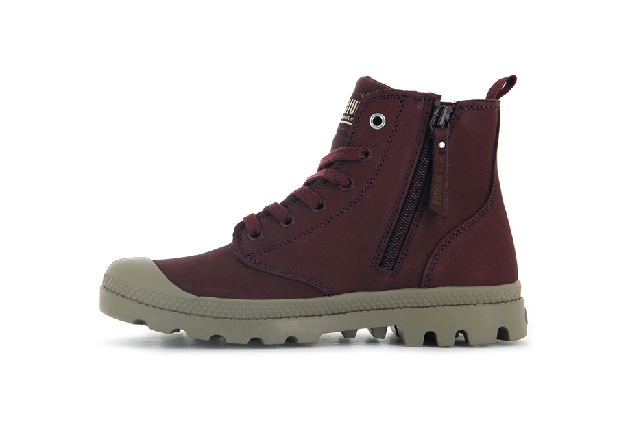 Palladium Pampa Hi Zip Sl Chocola | RZR1559LM