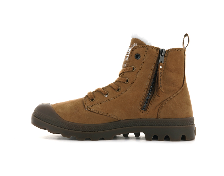 Palladium Pampa Hi Zip Wl Bruin | GNU4430LK