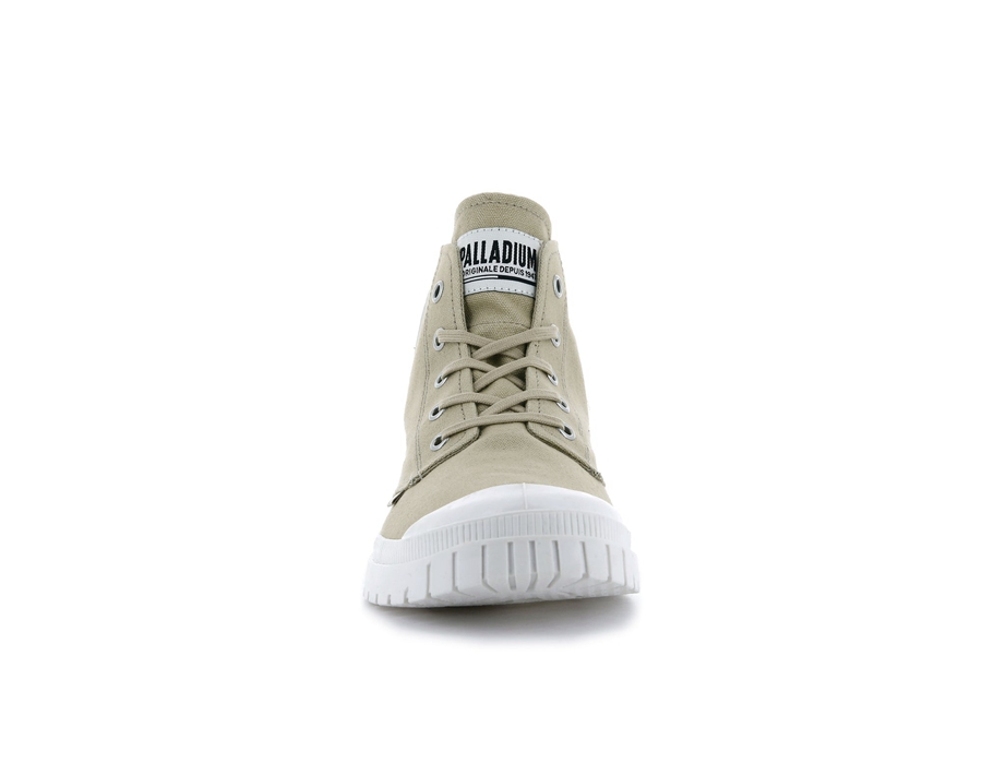Palladium Pampa Sp20 Hi Canvas Groen | LDT8255TI