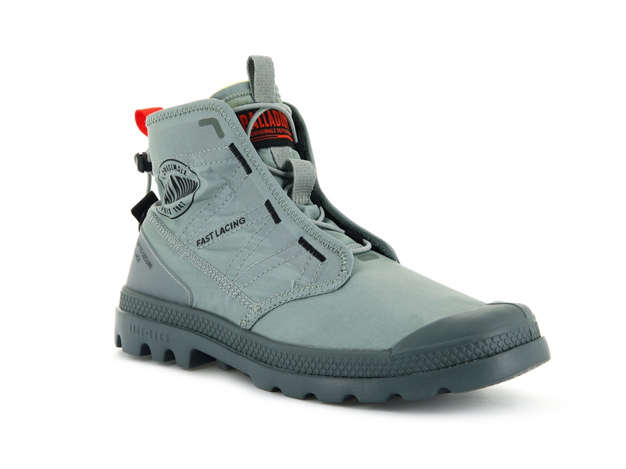 Palladium Pampa Travel Lite Grijs | FWY989DV