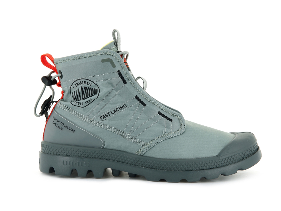 Palladium Pampa Travel Lite Grijs | FWY989DV