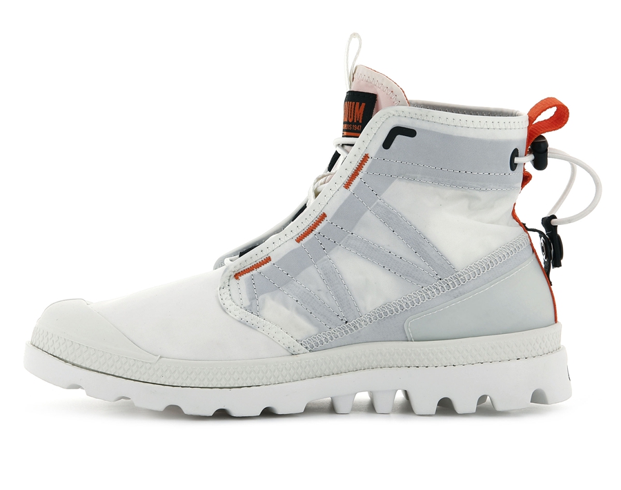 Palladium Pampa Travel Lite Wit | JCO1764PU