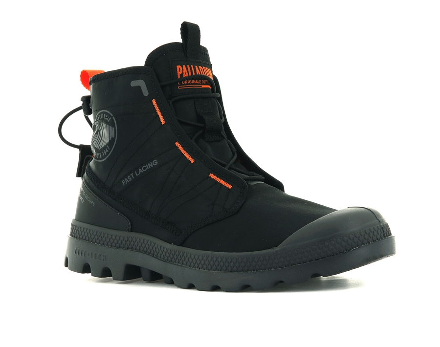 Palladium Pampa Travel Lite Zwart | YNN6646FN