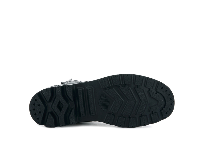 Palladium Pampa Ubn Zips Leren Zwart | TXD3166JE