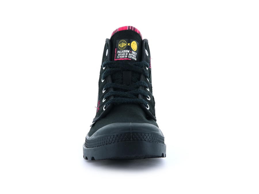 Palladium Pampa X Smiley 1970 Zwart | DIL551DK