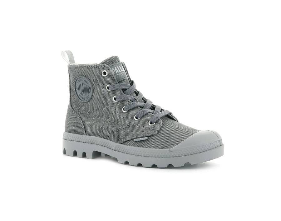 Palladium Pampa Zip Desertwash Donkergrijs | VMP2912SB