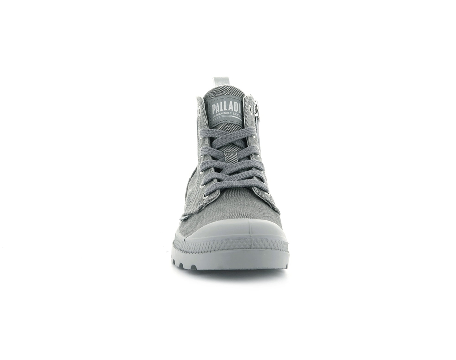 Palladium Pampa Zip Desertwash Donkergrijs | VMP2912SB