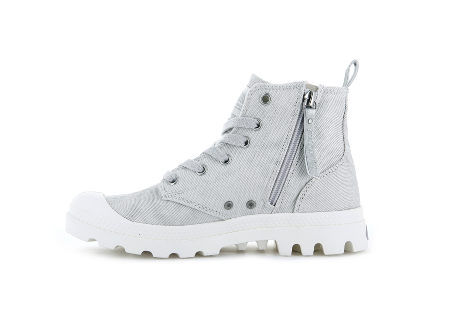 Palladium Pampa Zip Desertwash Groen | WNB1439SB