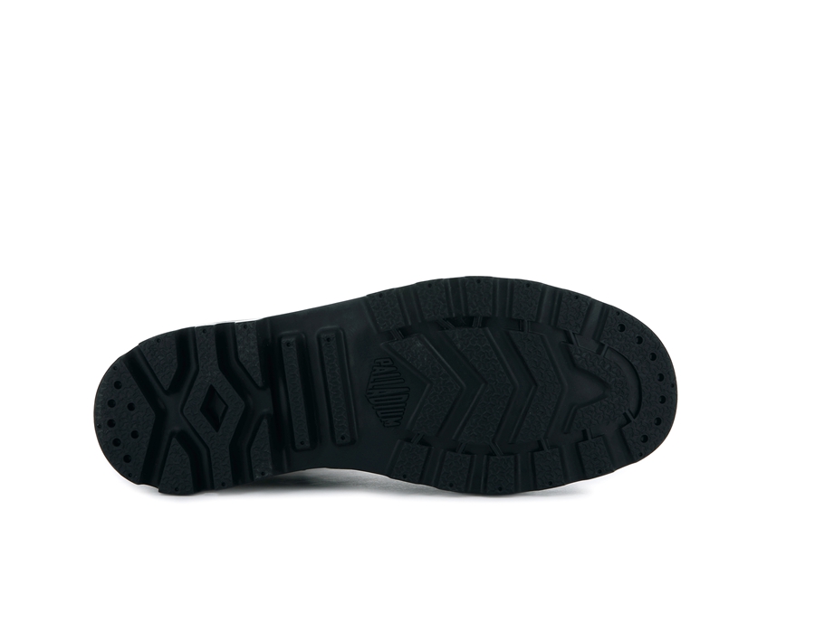 Palladium Pampa Zip Leren Ess Zwart | LTL3367OR