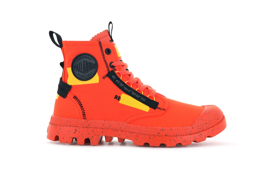 Palladium Pampa Hi Re-craft Oranje | HDQ5558JQ