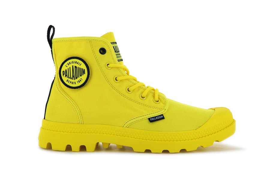 Palladium Pampa Smiley Change Geel | SVM2011EB
