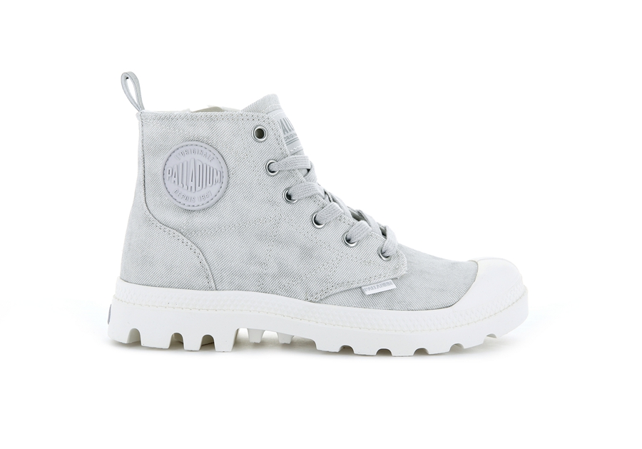 Palladium Pampa Zip Desertwash Groen | WNB1439SB